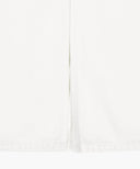 W DENIM MAXI SKIRT IN OFF WHITE image 14