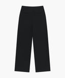 W LAYERED PLEATS SKIRT PANTS IN BLACK image 11