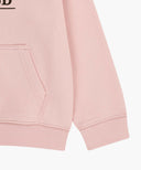 KIDS CLASSIC LOGO EMBROIDERY HOODIE ZIP-UP IN SALMON image 11