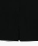 W EMBROIDERY CLASSIC LOGO SWEAT SKIRT IN BLACK