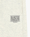 CLASSIC LOGO SWEAT SHORTS IN OATMEAL image 13