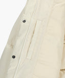 W BASIC CROP DOWN JACKET IN IVORY image 11