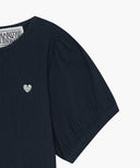 KIDS W PEPLUM BLOUSE IN NAVY image 11