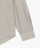 W PATTERN SHEER SHIRT IN GREY PINK image 17