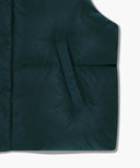 CLASSIC LOGO DOWN VEST IN DARK TEAL image 11