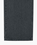 W HIGH STRAIGHT STRIPE DENIM PANTS IN BLACK image 11
