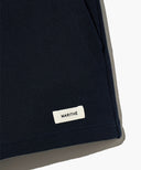 W BASIC SWEAT SHORTS IN NAVY image 17