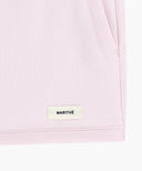 W BASIC SWEAT SHORTS IN LIGHT PINK image 11