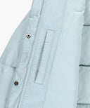W BASIC CROP DOWN JACKET IN MINT GREY image 11