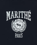 BIG COLLEGE LOGO GRAPHIC HOODIE ZIPUP IN NAVY image 11