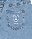 KIDS W DENIM SHORTS IN BLUE image 11