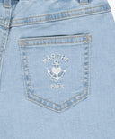 KIDS W DENIM SHORTS IN LIGHT BLUE image 11