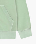 CLASSIC LOGO DYEING HOODIE ZIPUP IN MINT image 11