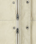 CLASSIC LOGO DOWN JACKET IN LIGHT BEIGE image 11