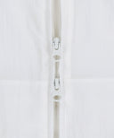 HOODED PACKABLE NYLON JACKET IN WHITE image 11
