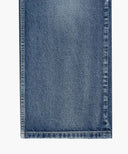 W WIDE FIT VINTAGE WASHED DENIM PANTS IN BLUE image 14