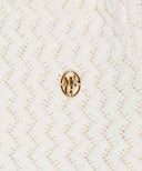 KIDS W POINTELLE KNIT CARDIGAN IN IVORY image 11