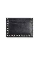 WESTERN STUD CARD WALLET IN BLACK image 7