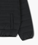 CLASSIC LOGO HOODED LIGHT DOWN JACKET IN BLACK image 12