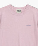 W HALF KNIT ROUND NECK CARDIGAN SET UP IN PINK image 12