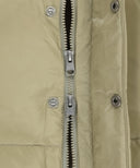 CLASSIC LOGO DOWN VEST IN BEIGE image 12