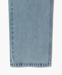 W HIGH STRAIGHT DENIM PANTS IN LIGHT BLUE image 12