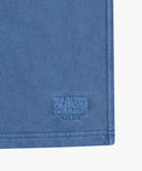 OUTLINE CLASSIC LOGO DYEING BERMUDA SWEAT SHORTS IN BLUE image 12