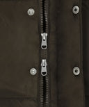 CLASSIC LOGO DOWN VEST IN DARK BROWN image 12