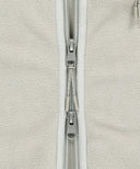 MARITHÉ SPORT FLEECE HOOD ZIP-UP JACKET IN LIGHT GRAY image 12