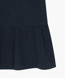 KIDS W PEPLUM BLOUSE IN NAVY image 12