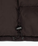 W BASIC CROP DOWN JACKET IN BURGUNDY image 12