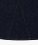 W A-LINE DENIM MIDI SKIRT IN DARK BLUE image 14