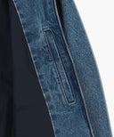 DENIM BLOUSON JACKET IN BLUE image 12