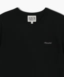 W HALF KNIT ROUND NECK CARDIGAN SET UP IN BLACK image 12