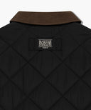 W DETACHABLE QUILTING JACKET IN BLACK image 12