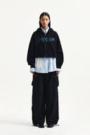 DETACHABLE CARGO PANTS IN CHARCOAL GREY image 15