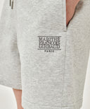 CLASSIC LOGO SWEAT SHORTS IN LIGHT HEATHER GREY image 20