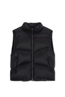 UNBALANCE QUILTED DOWN VEST FOR MEN IN BLACK image 10
