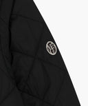 W DETACHABLE QUILTING JACKET IN BLACK image 13
