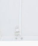 HOODED PACKABLE NYLON JACKET IN WHITE image 13