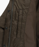 W REGULAR LOGO HOODED CROP DOWN JACKET IN BROWN image 13