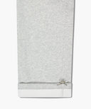 CLASSIC LOGO ONE TUCK CARGO SWEAT PANTS IN LIGHT HEATHER GREY image 19