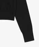 W BASIC KNIT CARDIGAN SETUP IN BLACK image 13