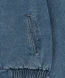 DENIM BLOUSON JACKET IN BLUE image 13