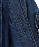 MARITHE X ALPHA INDUSTRIES MA-1 JUMPER IN BLUE image 13