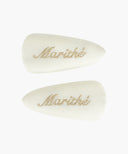 KIDS W TRIANGLE HAIR PIN 2PACK IN IVORY image 6
