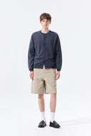 CURVED SEAM BERMUDA PANTS FOR MEN IN BEIGE image 9
