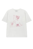 PORTRAIT GRAFFITI LOGO TOP IN WHITE image 12