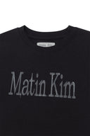 PATTERN ARTWORK LOGO CROP TOP IN BLACK image 14