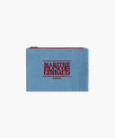 CLASSIC LOGO COLOR COTTON POUCH IN LIGHT BLUE image 6
